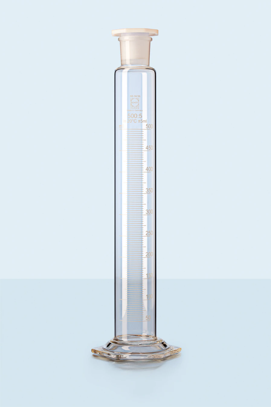 Çalkalama Mezürü - Uzun Form, Plastik Kapaklı