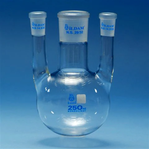  Balonlar - Dibi yuvarlak, Üç boyunlu, Norm şilifli