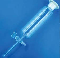 Ayırma Hunisi - Cam Musluklu Silindirik NS, P.E kapaklı, Taksimatlı