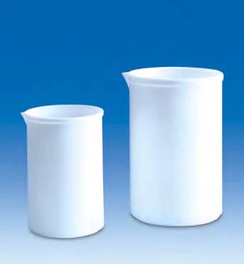 Beher (PTFE), yüksek sıcaklığa uygun, ışık geçirmez