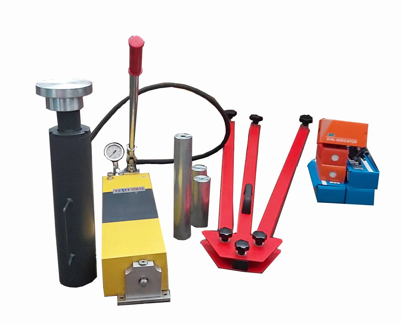 Plaka Yükleme  Deney Seti - 300 kN