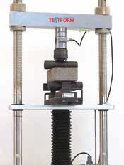 Compression test - cement, mortar