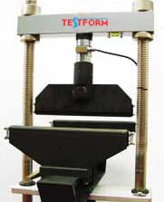 Compression test - cement, mortar