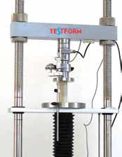 Compression test - cement, mortar