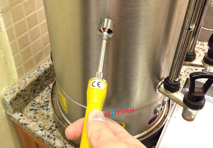 K Type Thermocouple - Surface Temperature Probe, -50°C to +600°C, Probe Length: 10cm