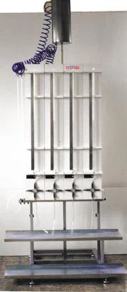 Geçirgenlik Testleri için Stand (4'lü model)