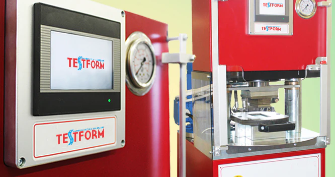 Pressa da laboratorio 10 ton - 225 ton