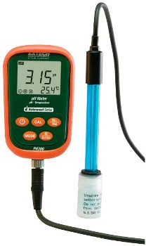 Dijital pH metre ve termometre