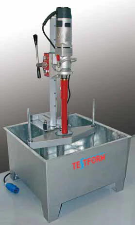 Karot Makinası, Tezgah Modeli