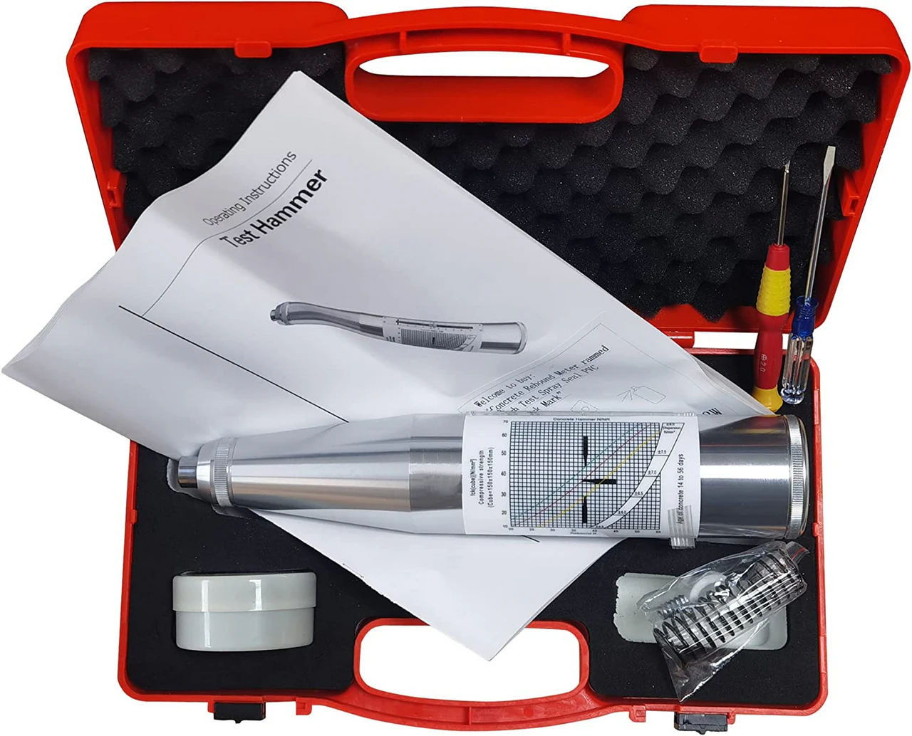 Beton Test Çekici - Mekanik Tip, Schmidt Test Çekici, Tip N