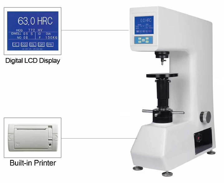 Dijital Rockwell Sertlik Ölçme Cihazı